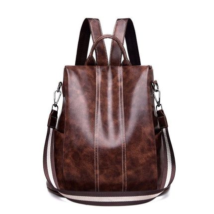 Vento Marea WOMEN Backpack Anti Theft Leather Vintage Style Shoulder Bag For Girl Brand Designer Multi Function Travel Backpacks
